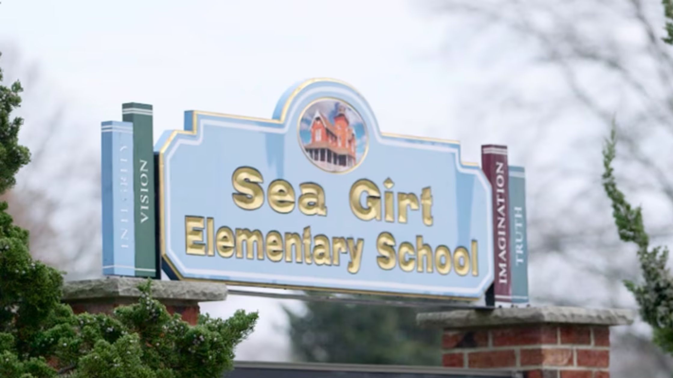 Sea Girt Elementary School Sign