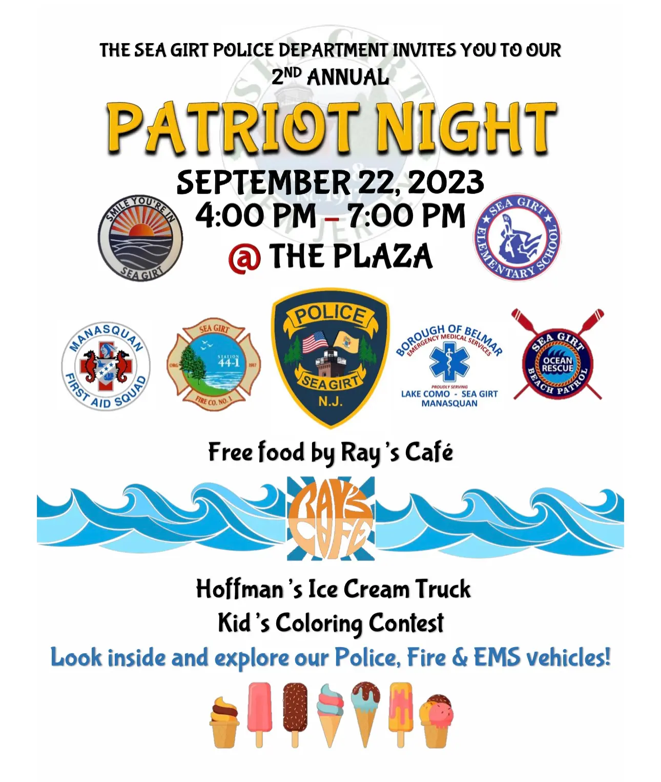 2nd Annual Sea Girt Patriot Night