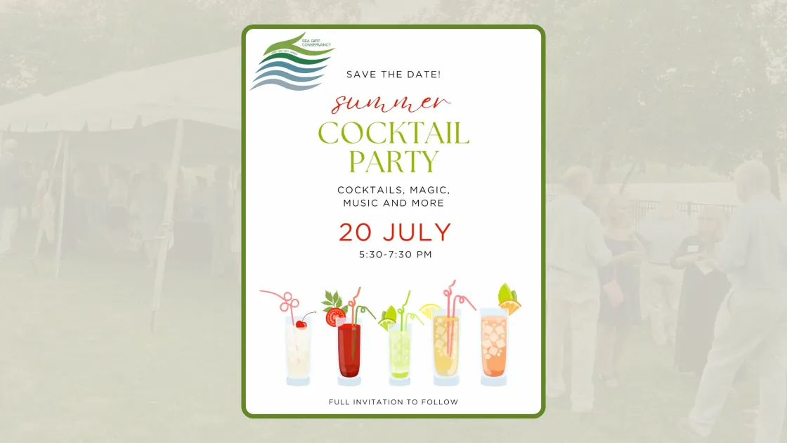 Save the Date (July 20, 2024) for Sea Girt Conservancy's Annual Cocktail Party